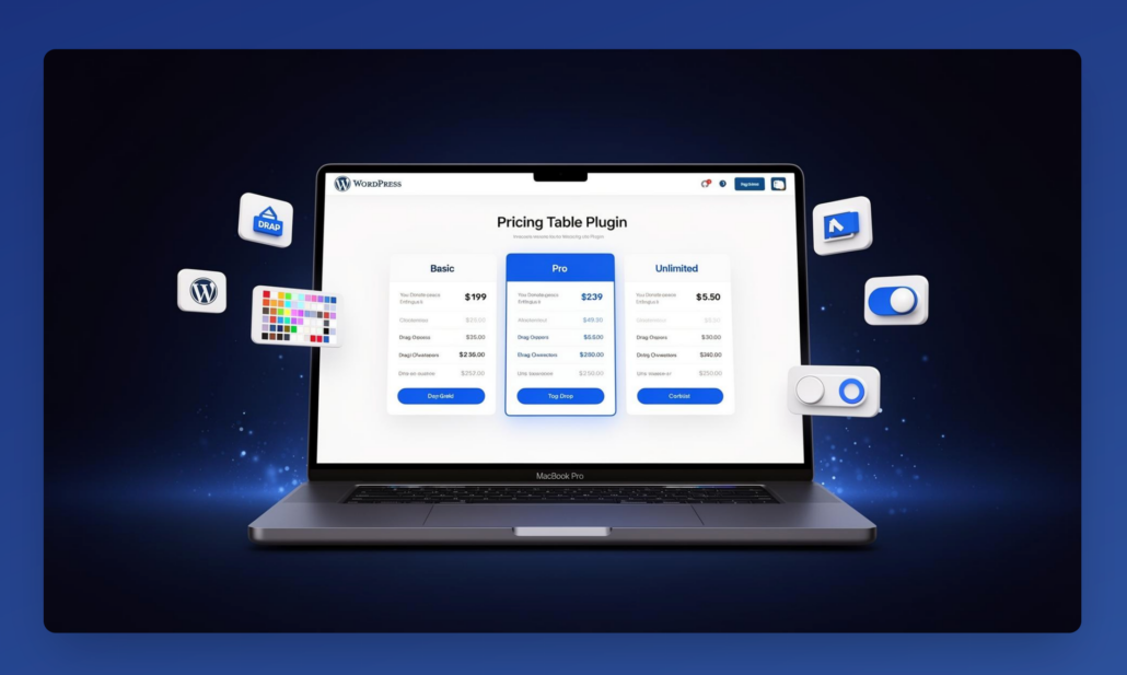WordPress Premium Pricing Tables plugin. build high converting profitable pricing tables